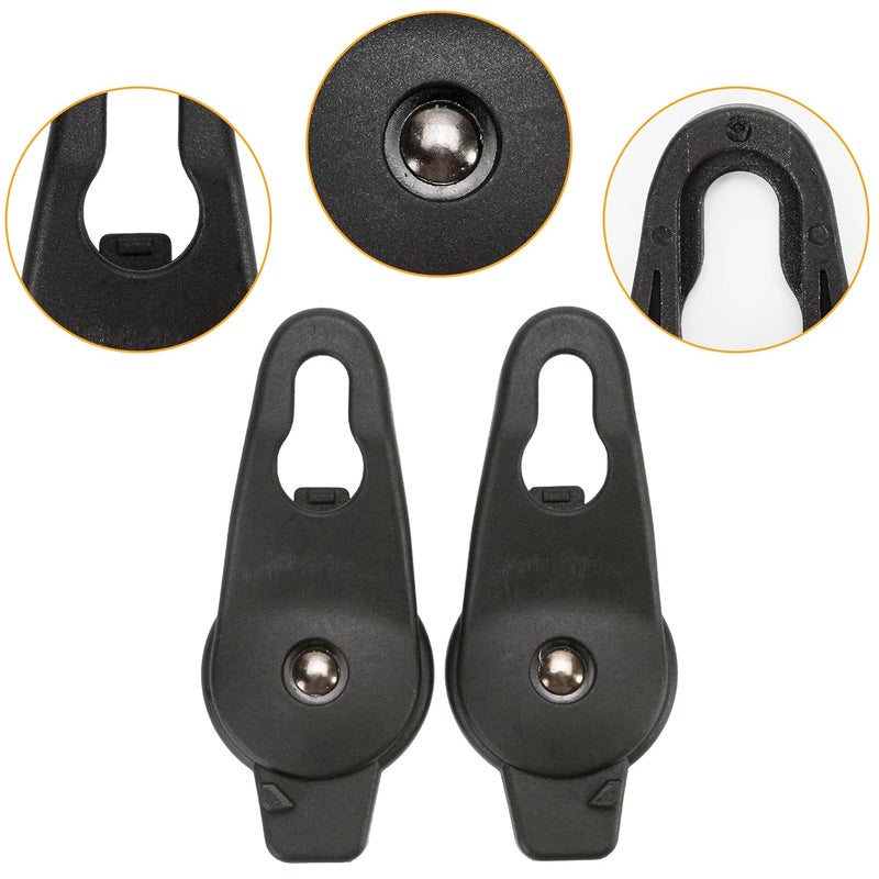 KH866 Clip Sunshade Stroller, Canopy Clamp Rod Buckles for Baby Strollers, Easy Sunshade Attachment for Infant Carriage - Image 5